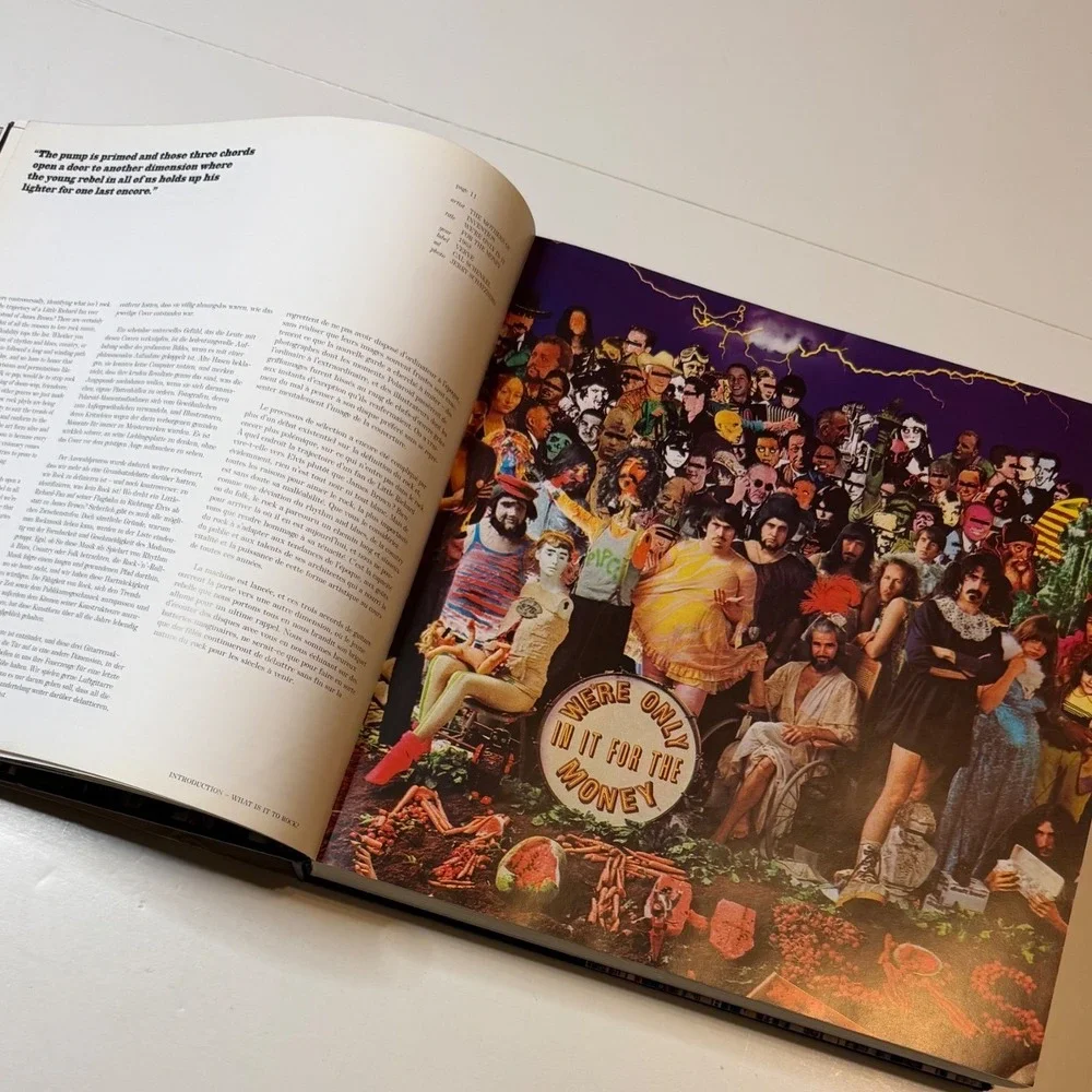 Taschen Rock Covers Art Book Pink Floyd Beatles Covers Coffee Table Book